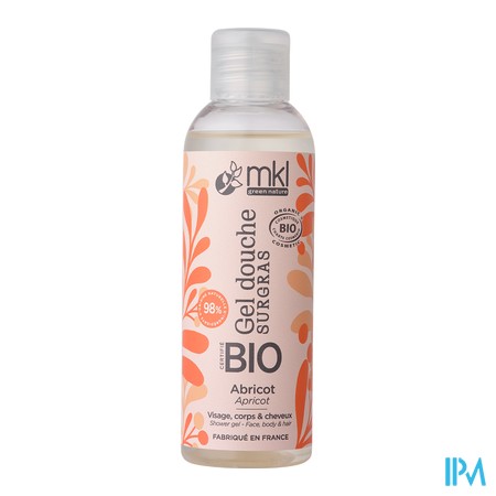 produit MKL GEL DOUCHE BIO 100ML ABRICOT