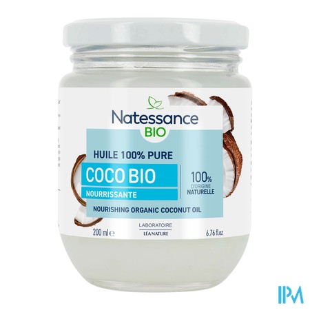 vignette NATESSANCE BIO HUILE COCO POT200ML