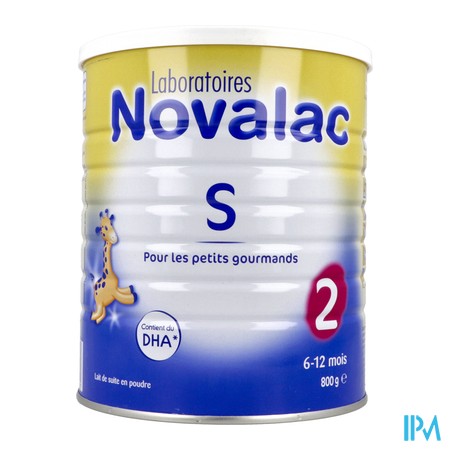 vignette NOVALAC S 2 LAIT PDR BT 800G