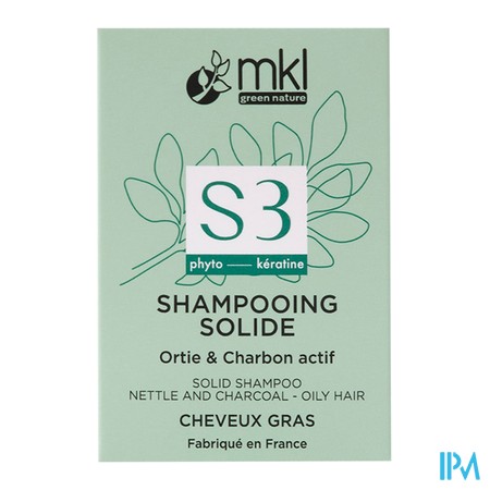 vignette MKL SHAMP SOLIDE ORTIE CHARBON 65G 1