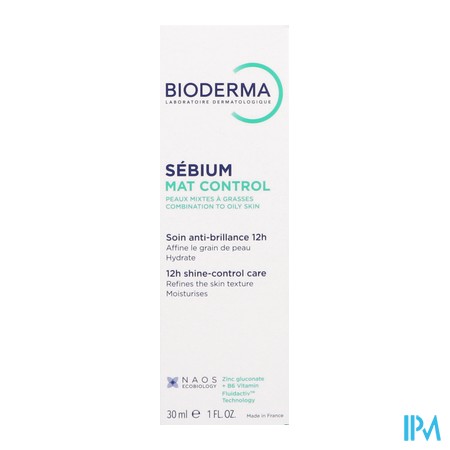 vignette BIOD SEBIUM MAT CONTR 30ML