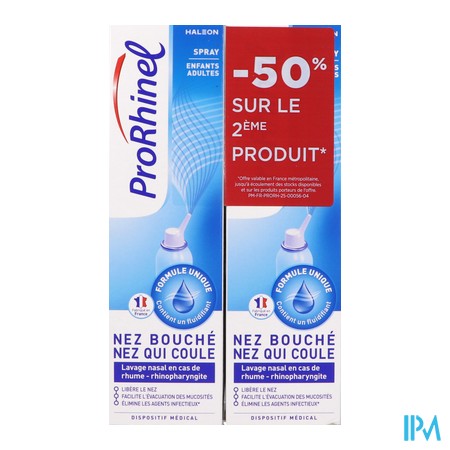 vignette PRORHINEL SPRAY AD/ENF 100MLX2