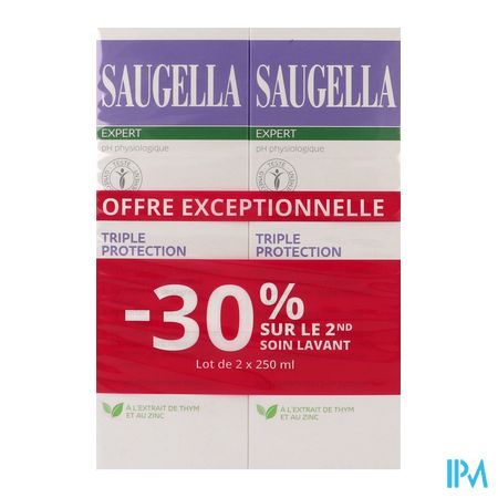 vignette SAUGELLA TRIPLE PROTEC 250MLX2
