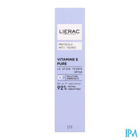 vignette LIERAC STICK TEINTE SPF50 A-TACHES 2,7G