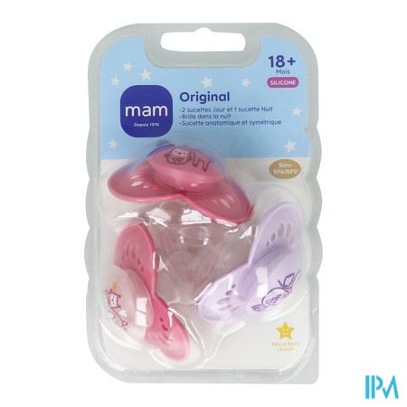 vignette MAM SUCET ORIGINAL ROSE 18+M SILC 3