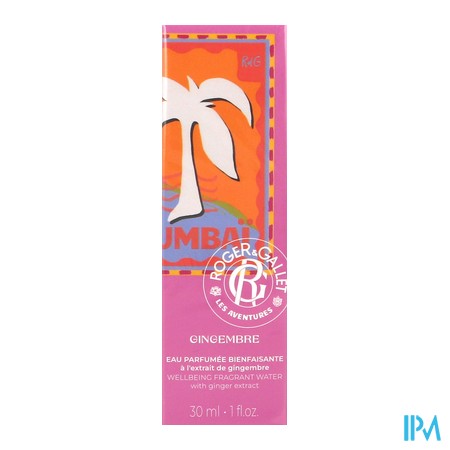 produit RG EAU PARFUM GINGEMBRE 30ML