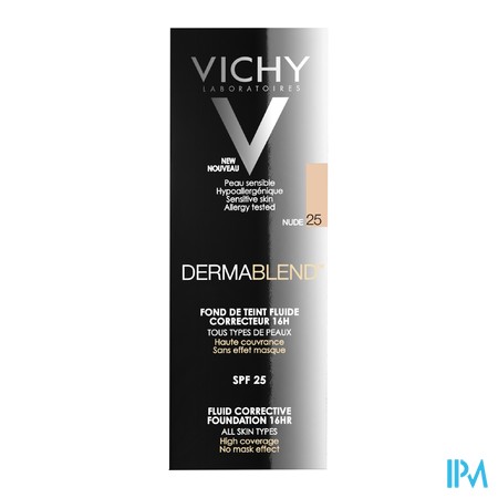 vignette VICHY DERMABL FDT 25NUD 30ML C