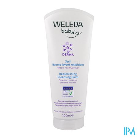 produit WELEDA BAUM LAV RELIPID DERMA 3EN1 200ML