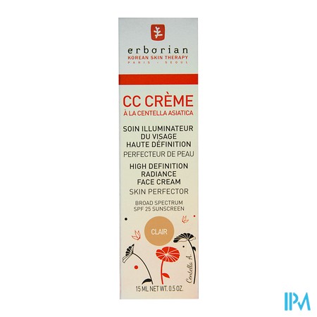 vignette ERBORIAN CC CLAIR 15 ML