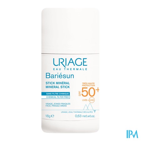 produit URIAGE BARIESUN SPF50+ STICK MINERAL 18G