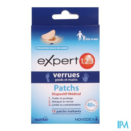 produit EXPERT 123 VERRU PATCH BT15
