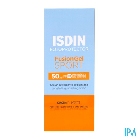 produit ISDIN FUSION GEL SPORT SPF50 100ML