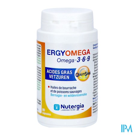 vignette ERGYOMEGA OMEGA-3-6-9 CAPSULE 90