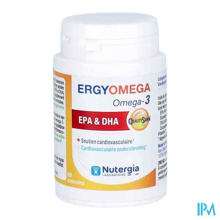 produit ERGYOMEGA OMEGA-3 CAPSULE 60