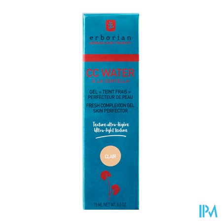 produit ERBORIAN CC WATER CLAIR 15ML