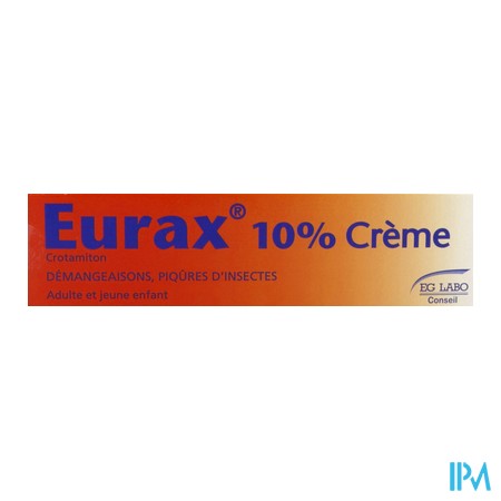 produit EURAX 10% CR TUB 40G