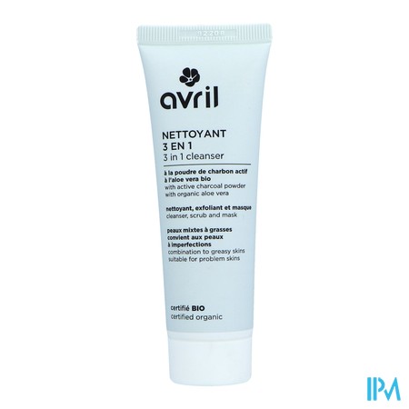 vignette AVRIL NETTOYANT 3 EN 1 CERTIFIE BIO 50ML