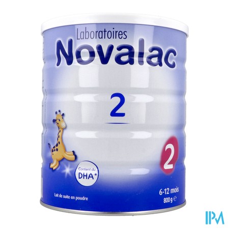 vignette NOVALAC 2AGE LAIT PDR BTE 800G