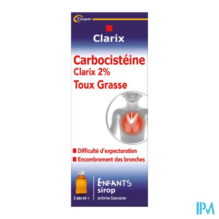 produit CLARIX EXP CARBO 2% ENF SP 150ML