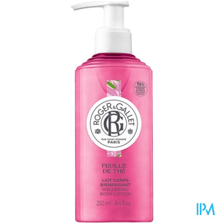 vignette Roger Gallet Feuille De The Lait Corps Bienfaisant 250ml