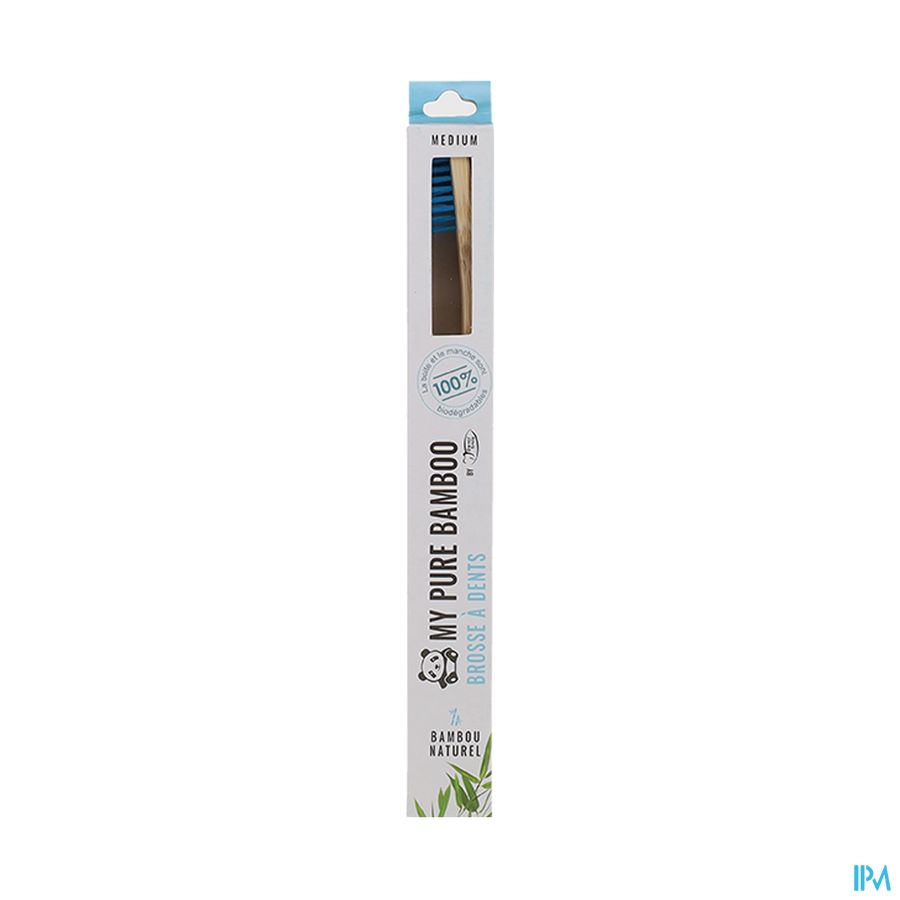 produit MY PURE BAMBOO BROSSE SOFT BLEUE