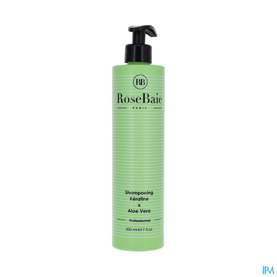 vignette ROSEBAIE SHP KERATINE X ALOE VERA 500ML