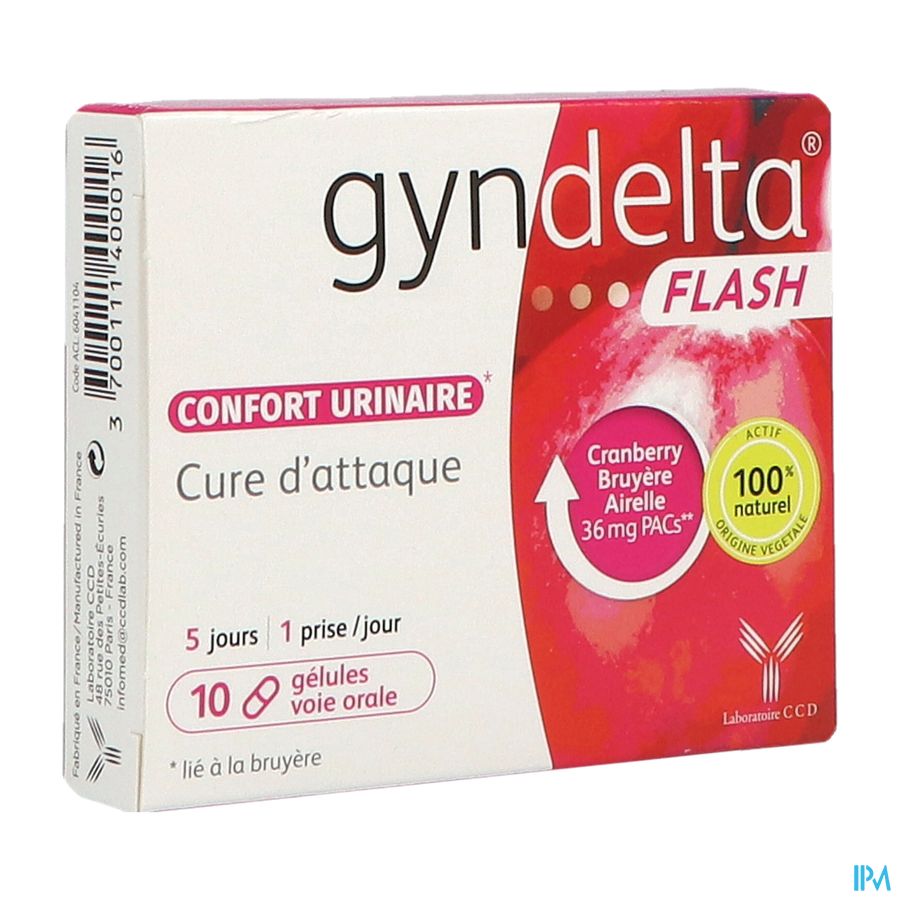 produit GYNDELTA FLASH GELU BT10