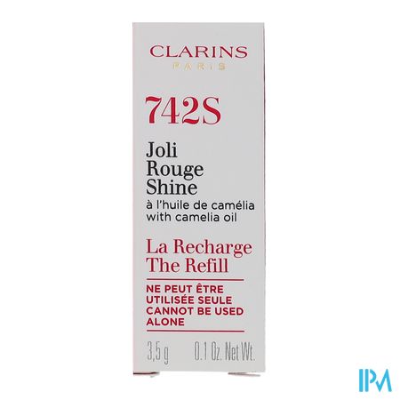 vignette Clarins Joli Rouge A Levres Brillant La Recharge 742s 3g5