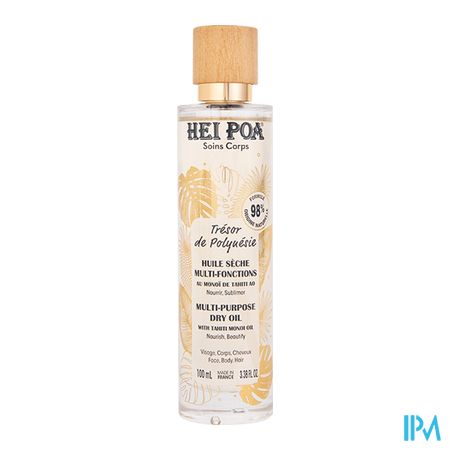 vignette Hei Poa Huile Seche Tresor De Polynesie 100ml