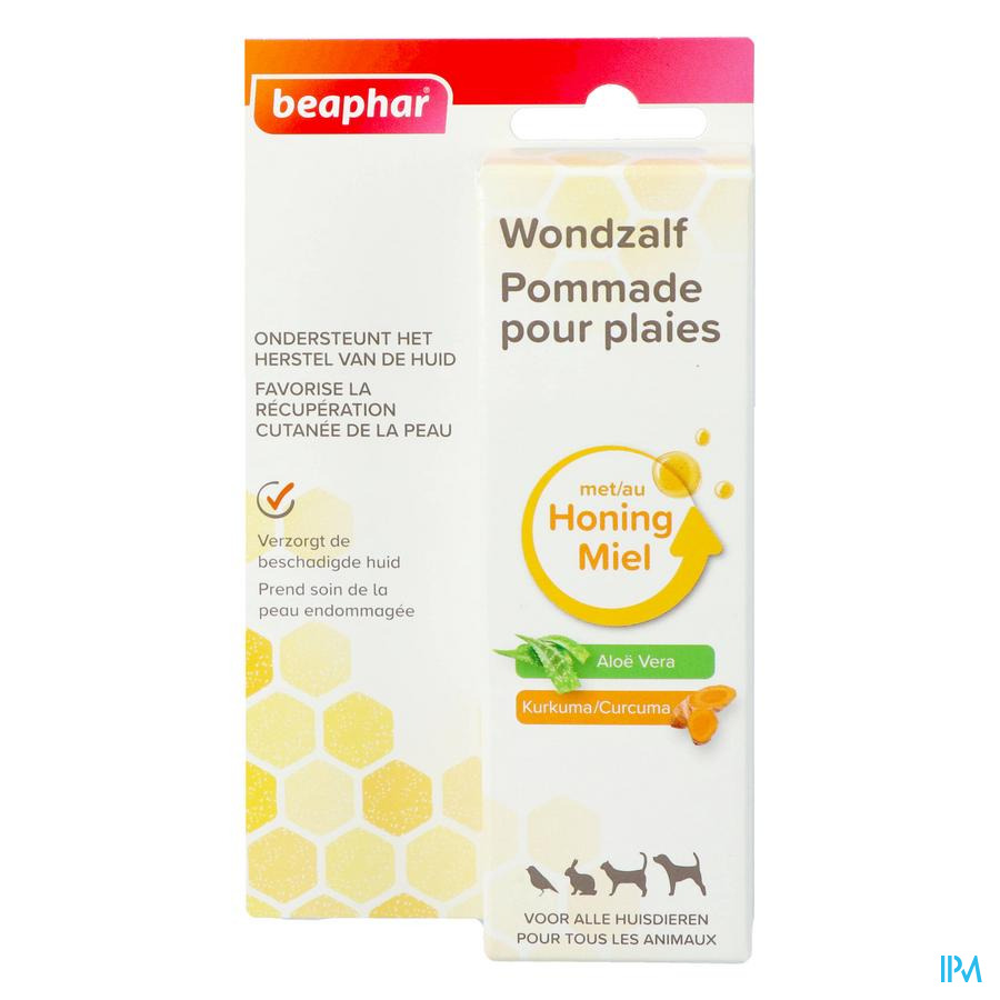 vignette Beaphar Pommade Pour Plaies Pour Chiens Chats Oiseaux Rongeurs 30ml
