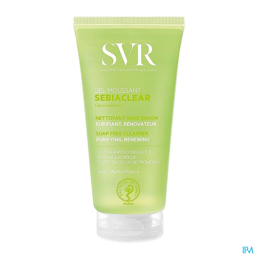 vignette Svr Sebiaclear Creme Lavante 55ml