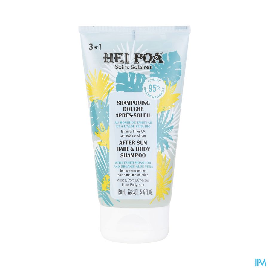 produit Hei Poa Shampooing Douche Apres Soleil Monoi 150ml