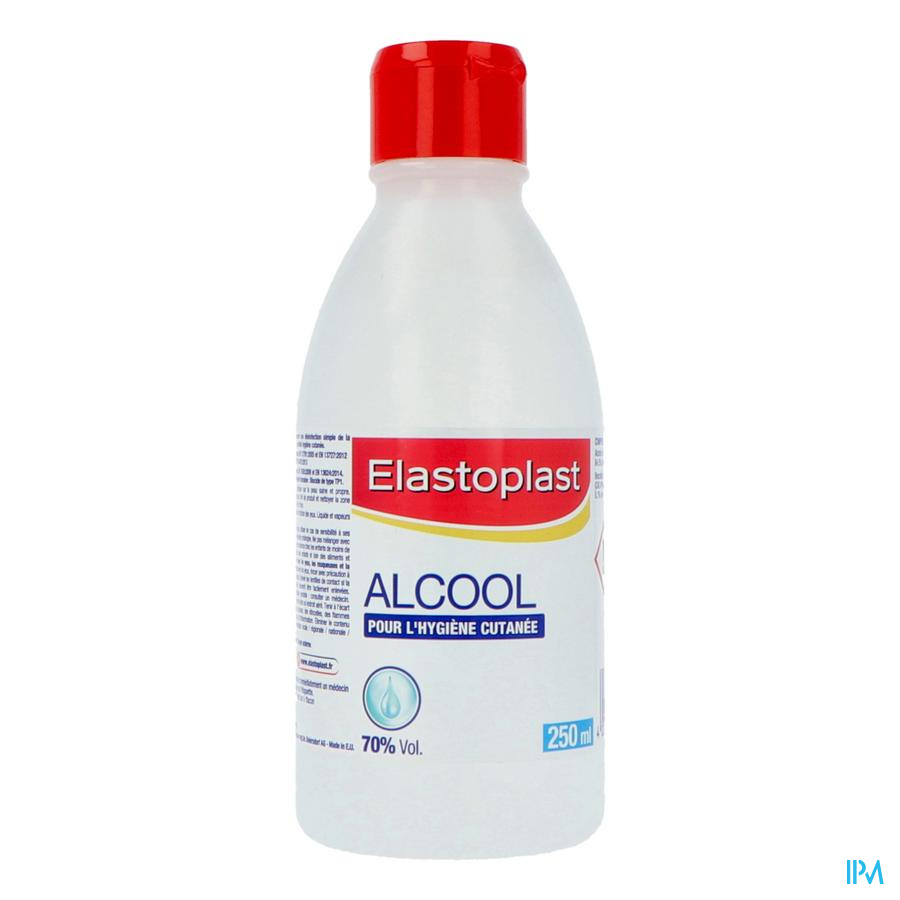 vignette Elastoplast Med Alcool 70 250ml