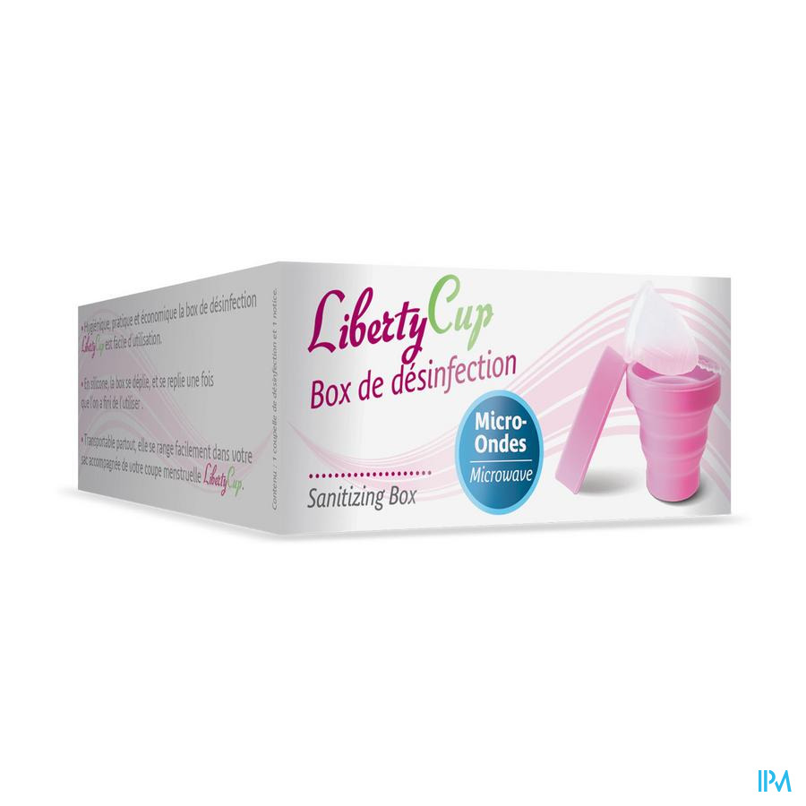 produit LIBERTY CUP BOITE STERILISATION