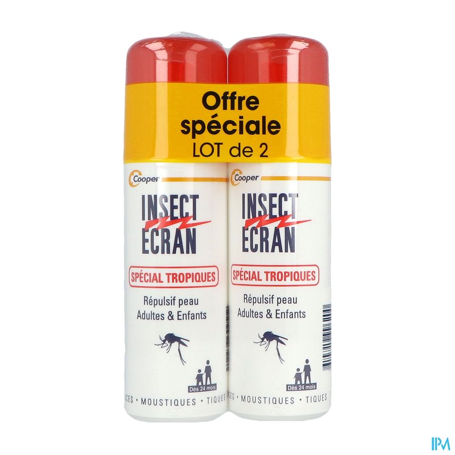 vignette Cooper Insect Ecran Special Tropiques Vaporisateur 75ml X2