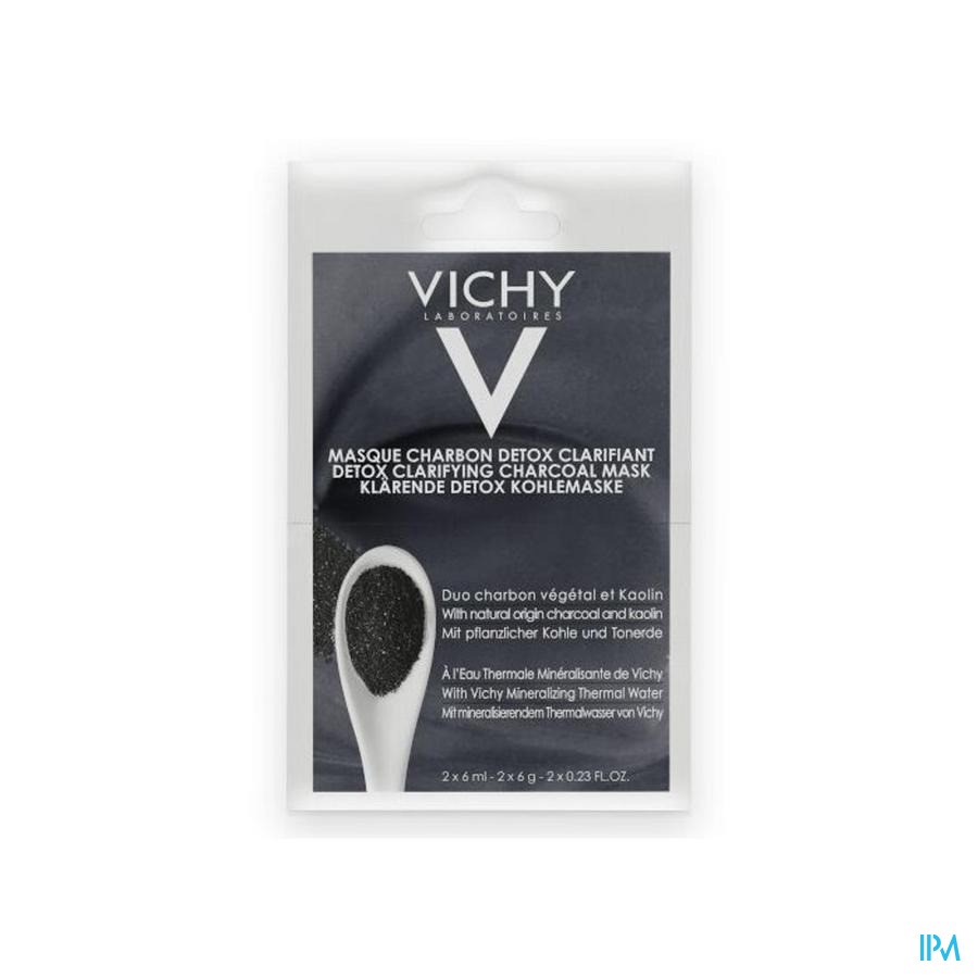 vignette Vichy Pt Masque Carbon Detox 12ml