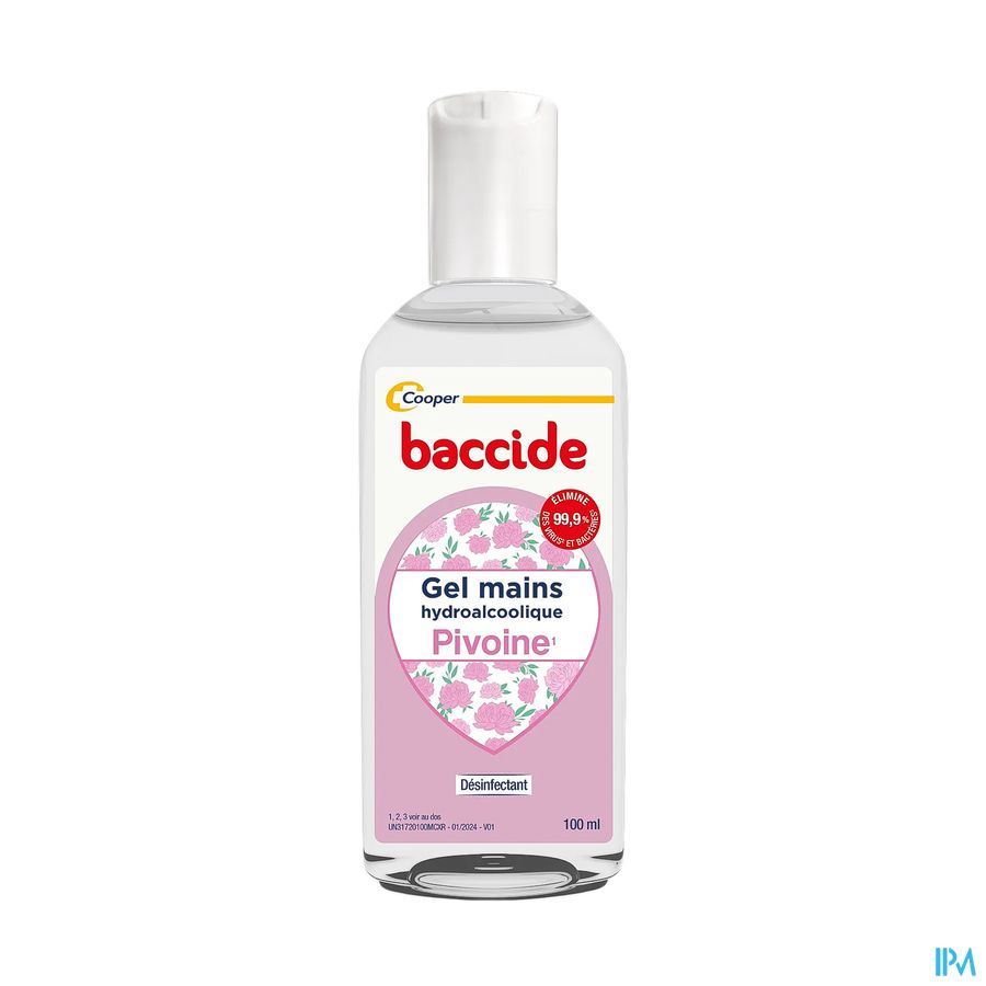 produit BACCIDE GEL 100ML PIVOINE