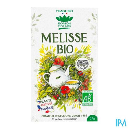 produit Romon Nature Simples Plantes Cultivees En France Melisse Bio France Infusette 0g8 18