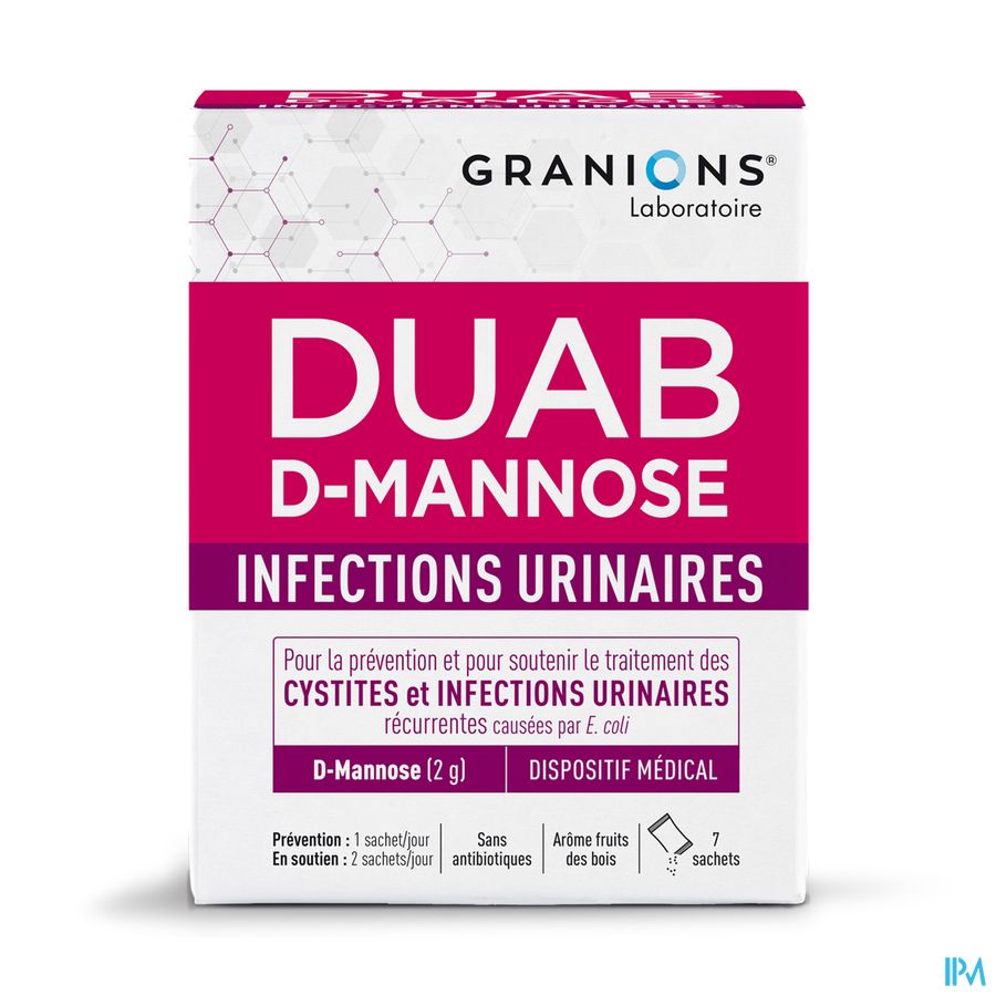 produit DUAB D-MANNOSE 7 SACHETS