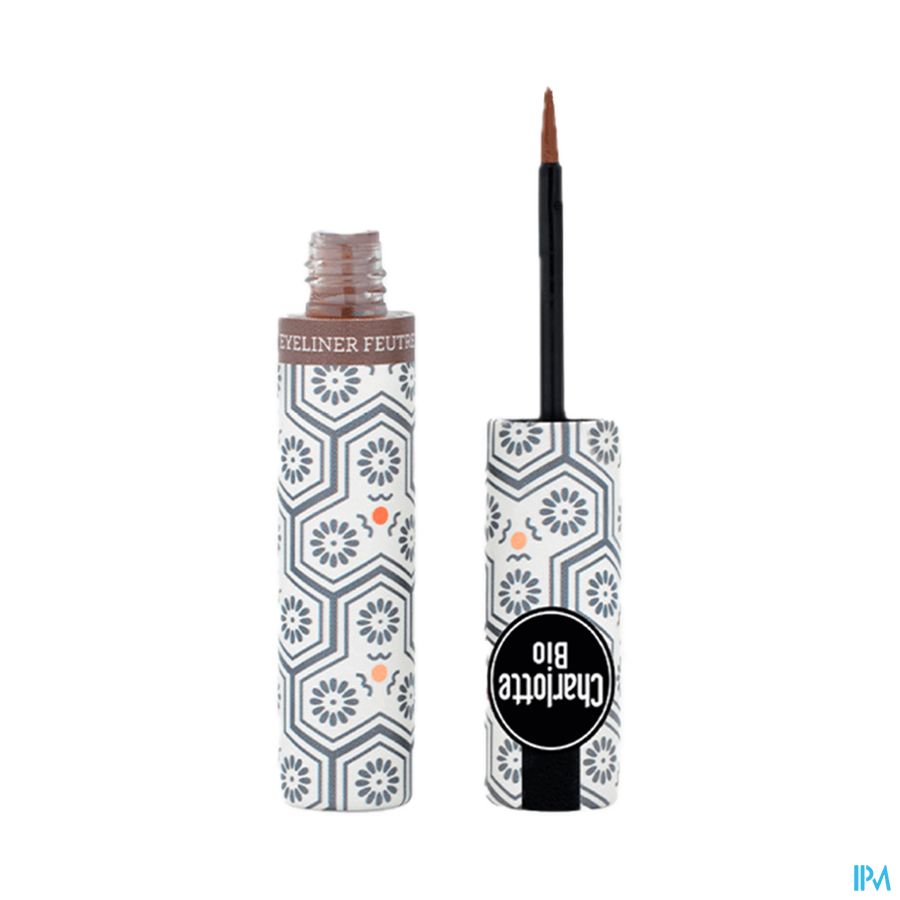 vignette CHARLOTTE BIO EYE LINER FEUTRE BRUN