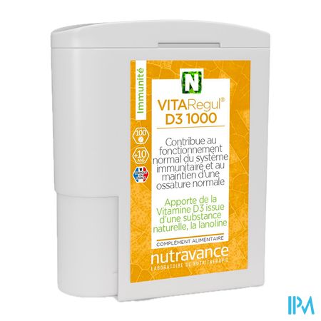 produit Nutravance Vitaregul D3 1000 Comprime 100