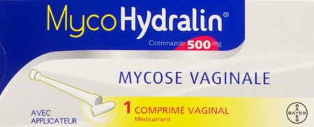 vignette MYCOHYDRALIN 500MG CPR VAGINAL 1