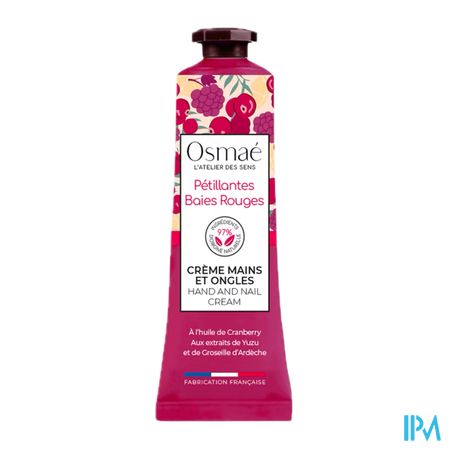 vignette OSMAE CR MAIN PETIL BAIE RGE 30ML