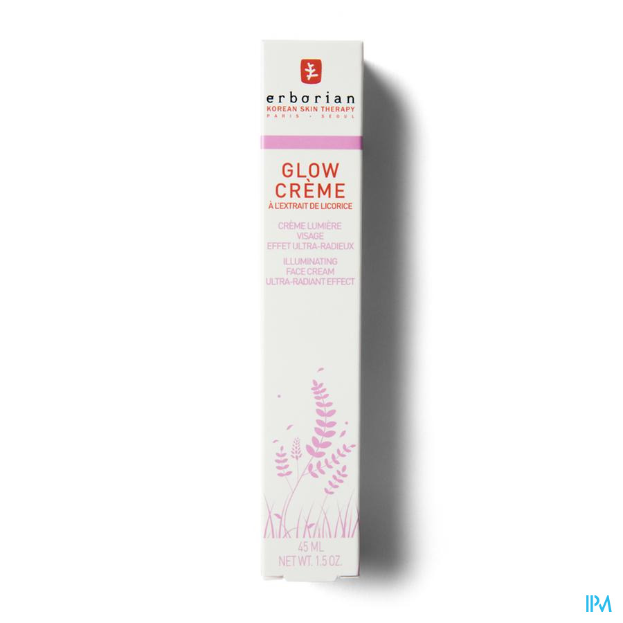 vignette ERBORIAN GLOW CREME 45ML