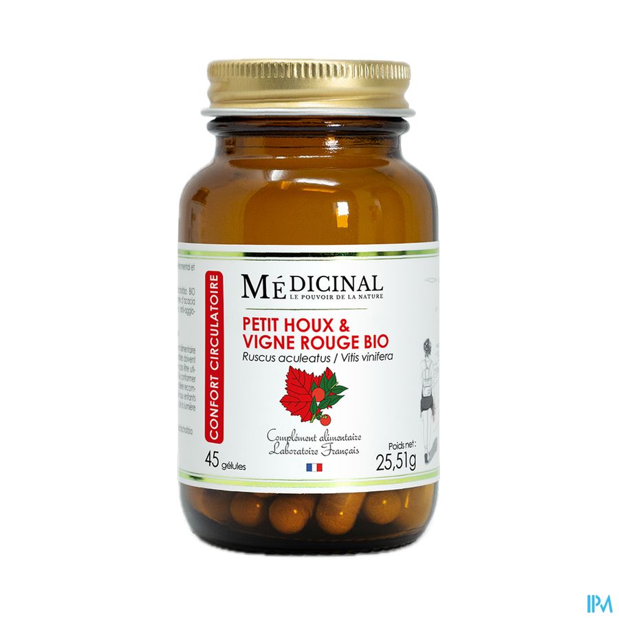 produit MEDICINAL PETIT HOUX/VIGNE ROUGE 45 GEL