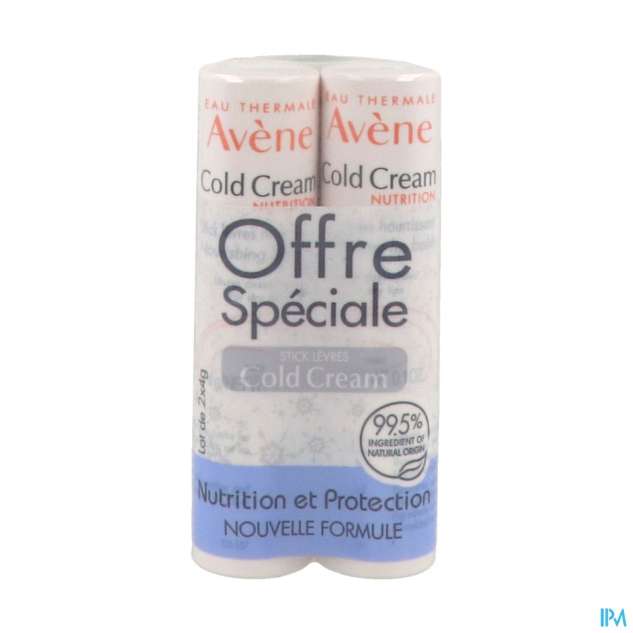 vignette AVENE COLD CREAM STICK LEVRE 4G X2