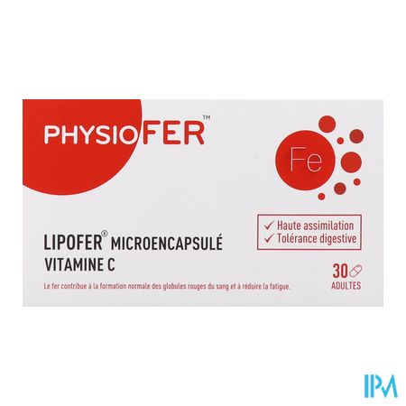 vignette Physiofer Adulte Gelule 30