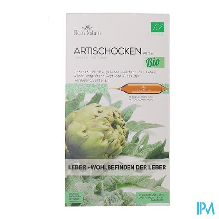 vignette Flora Natura Artichaut Bio Ampoule 15ml 20