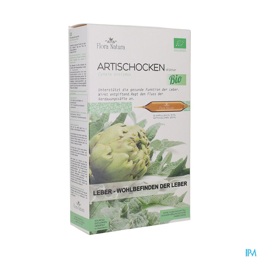produit FLORA NATURA ARTICHAUT BIO