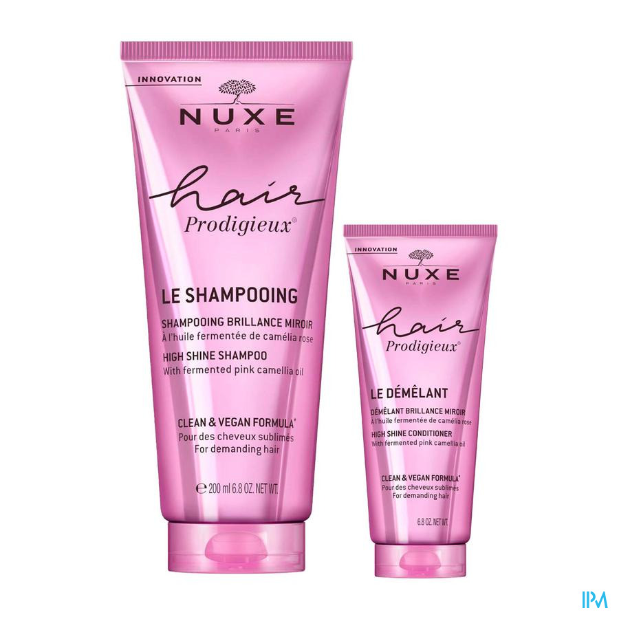 vignette Nuxe Hair Prodigieux Shampooing 200ml + Demelant 30ml Offert